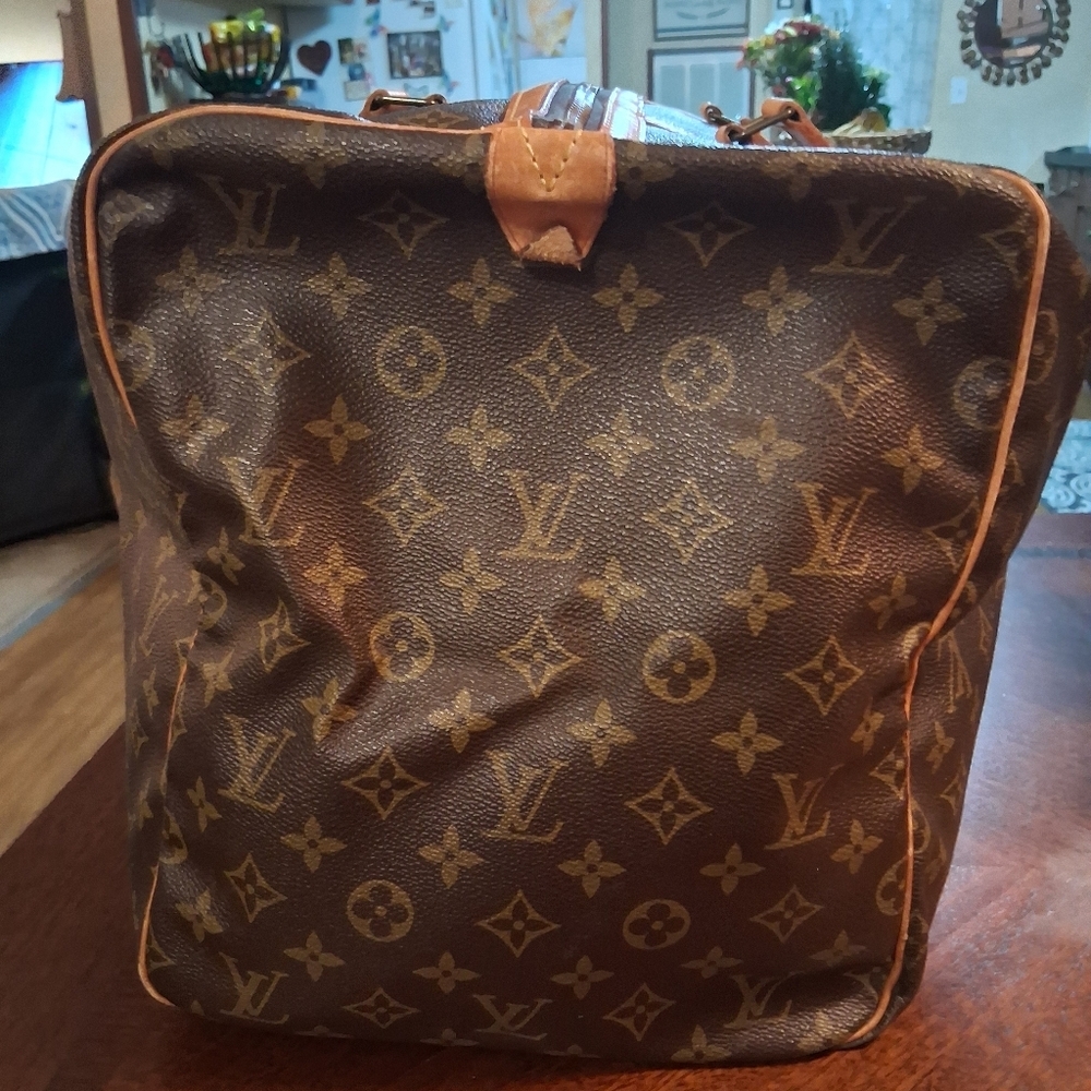 Louis Vuitton Monogram 60 Keepall Travel Bag Brown - Picture 5 of 16